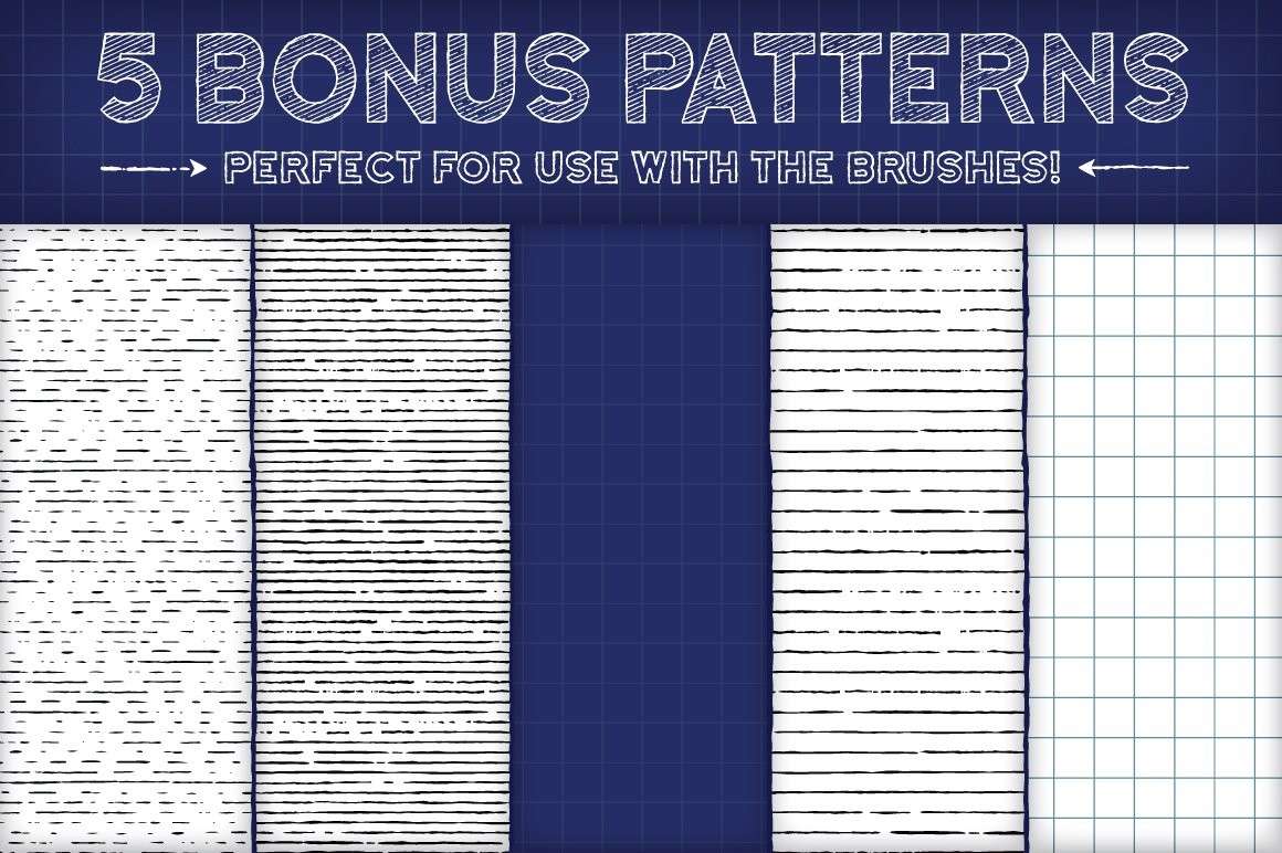 专业装修设计草图线稿AI笔刷 笔刷资源 sucaiwan.com