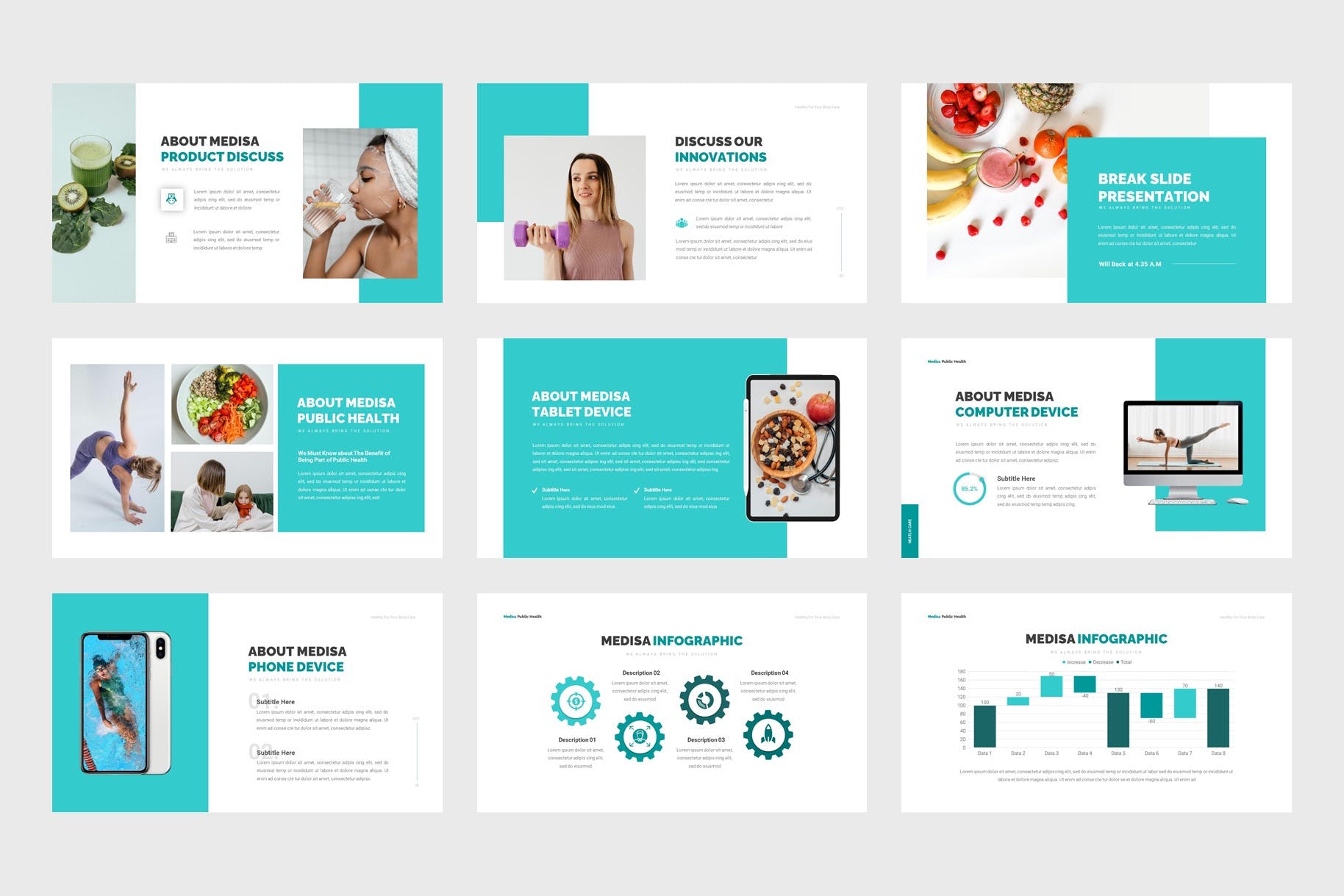 公共卫生健康PowerPoint演示文稿模板 Medisa – Public Health PowerPoint Template 幻灯图表 第4张-素材湾丨精选海外优质设计素材资源 公共卫生健康PowerPoint演示文稿模板 Medisa – Public Health PowerPoint Template 幻灯图表 sucaiwan.com