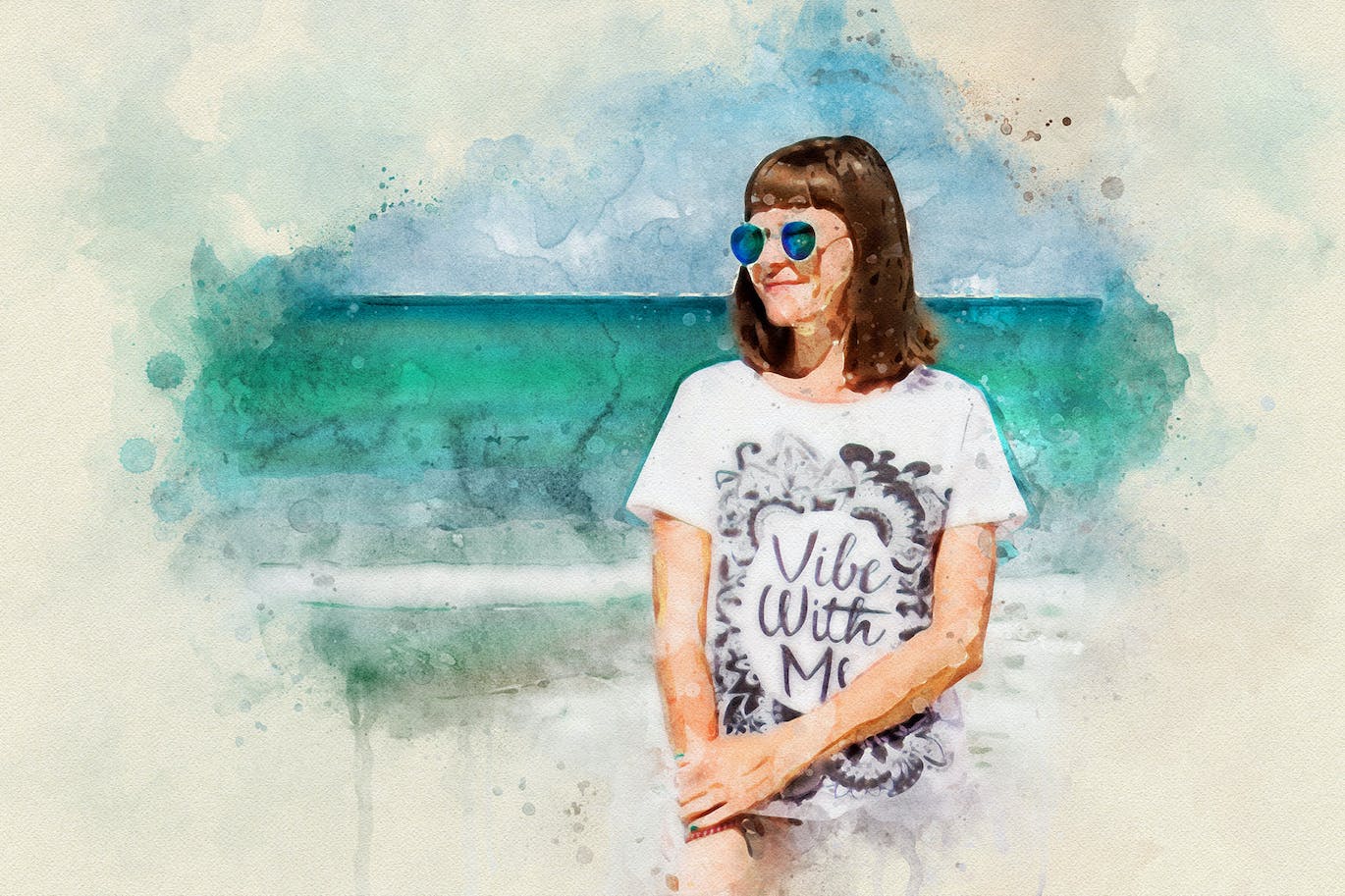 水彩FX-照片效果PS插件 Watercolor FX – Photo Effect Plugin 插件预设 sucaiwan.com