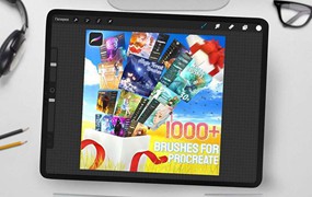 1000+Procreate笔刷资源合集