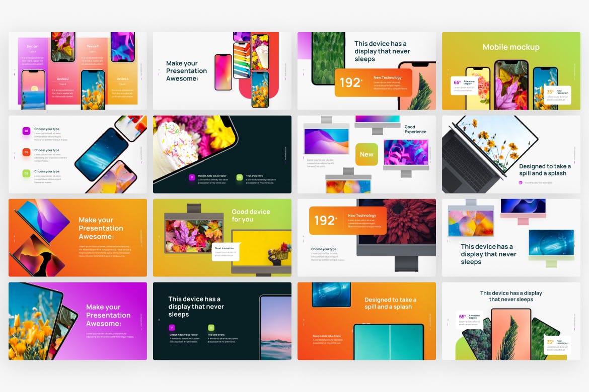 IT设备创意样机PowerPoint演示模板 It Device Creative Mockup PowerPoint Template 幻灯图表 第4张-素材湾丨精选海外优质设计素材资源 IT设备创意样机PowerPoint演示模板 It Device Creative Mockup PowerPoint Template 幻灯图表 sucaiwan.com