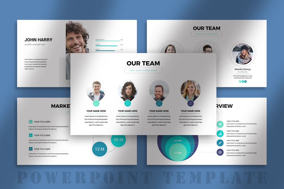 信息图表商业幻灯片演示PPT模板 Infographic Business PowerPoint Presentation 幻灯图表 sucaiwan.com