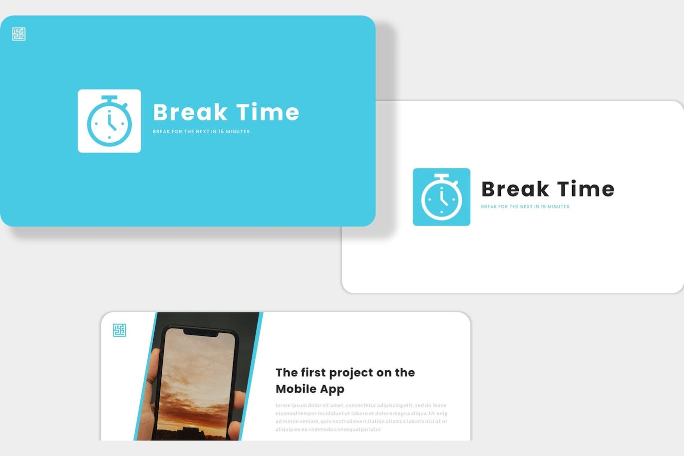 移动应用和SAAS业务Powerpoint模板下载 MockApps – Mobile App PowerPoint Template 幻灯图表 sucaiwan.com