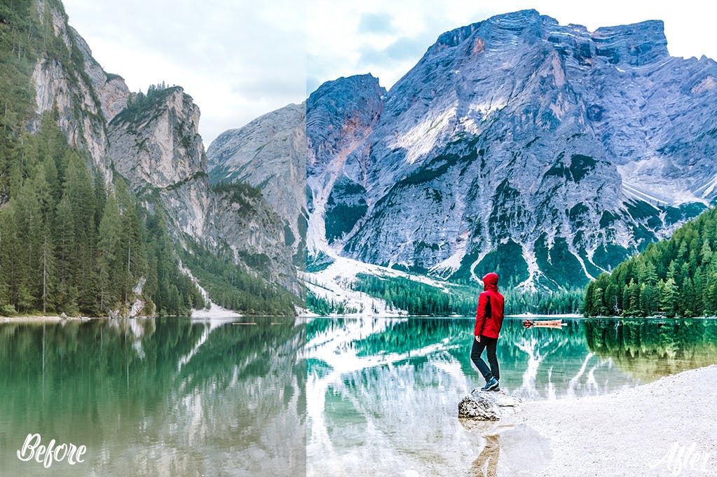 大自然风景照片处理Photoshop动作 Landscape Photoshop Actions 插件预设 sucaiwan.com