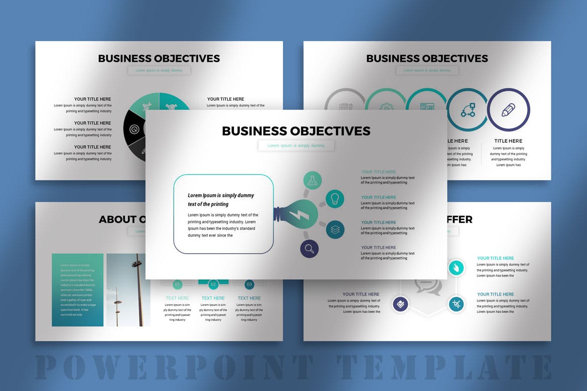 信息图表商业幻灯片演示PPT模板 Infographic Business PowerPoint Presentation 幻灯图表 sucaiwan.com