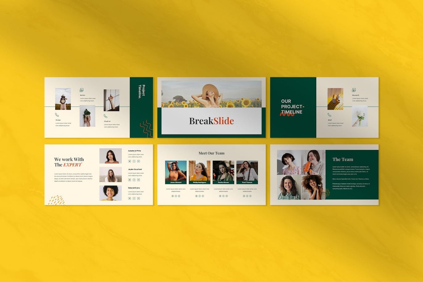 创意时尚宣传材料Powerpoint模板 Angelish – Creative Fashion Angelish Powerpoint 幻灯图表 sucaiwan.com