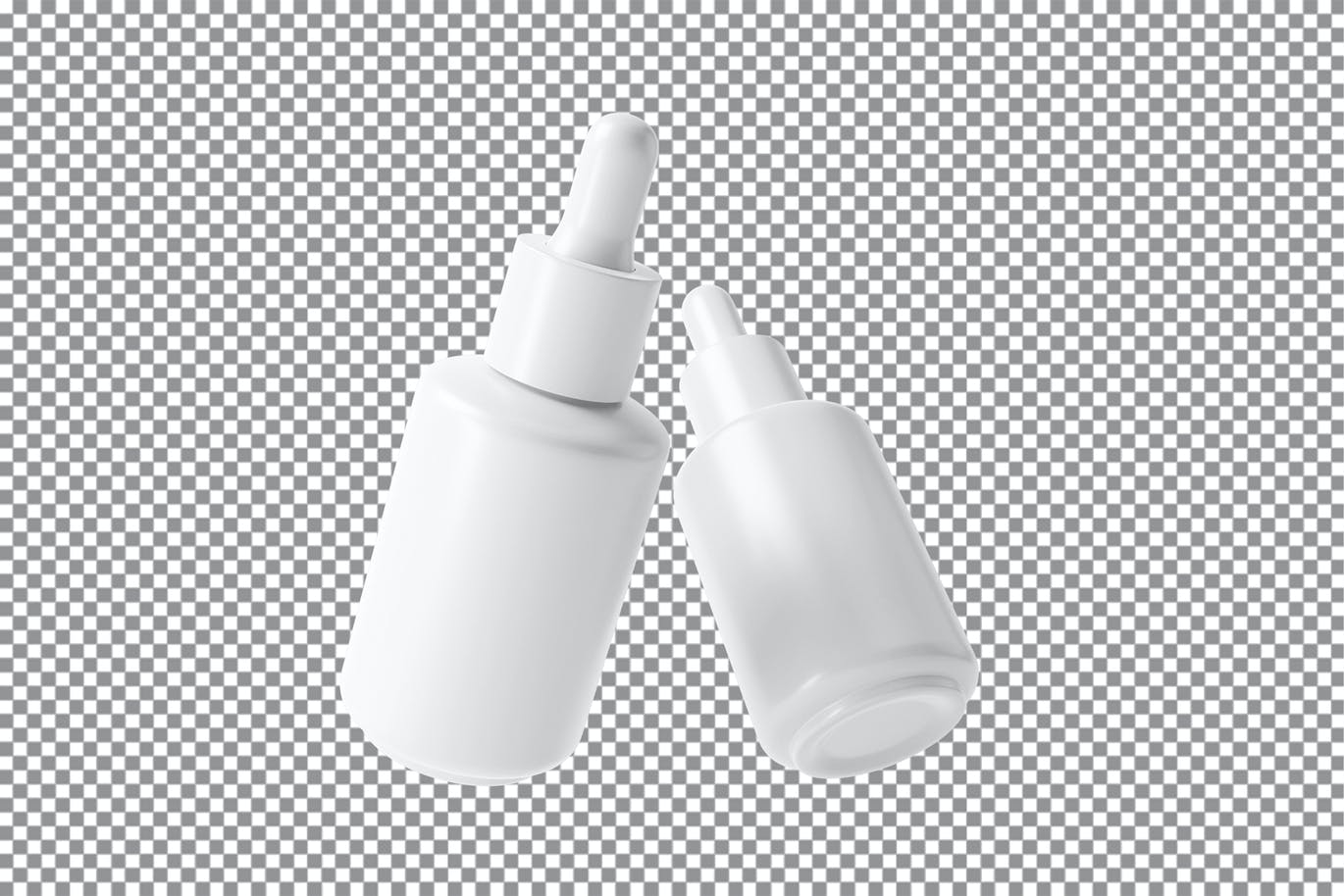 30ml滴管瓶包装设计样机v2 30ml Dropper Bottle Mockup Vol.2 样机素材 sucaiwan.com