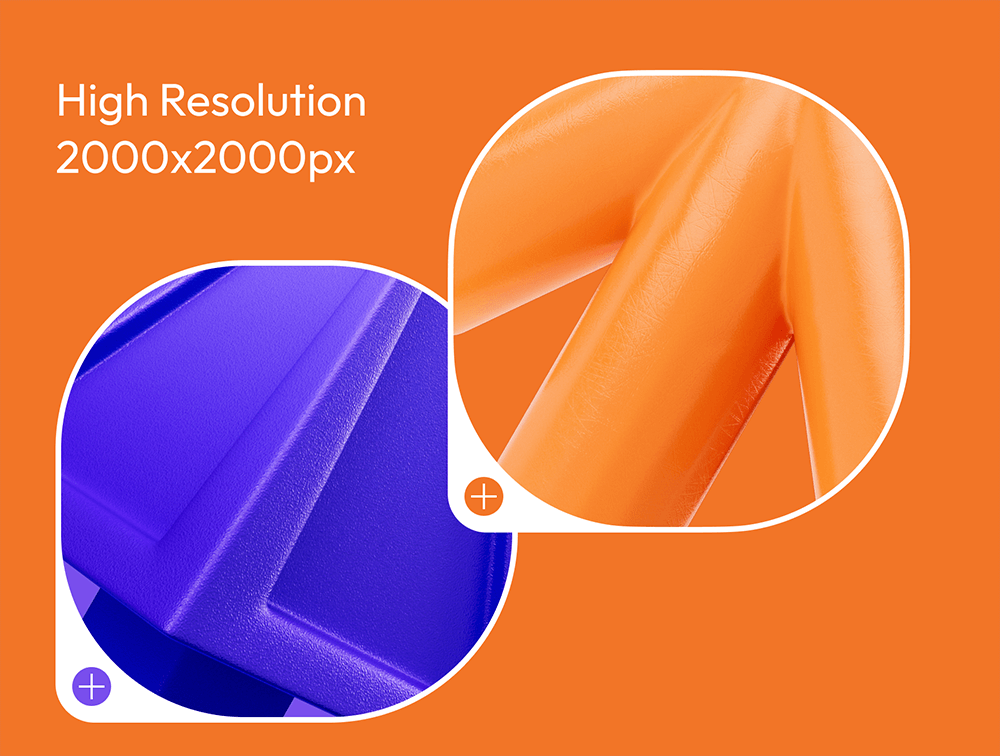 用于设计项目的3D箭头设计素材 图标素材 sucaiwan.com