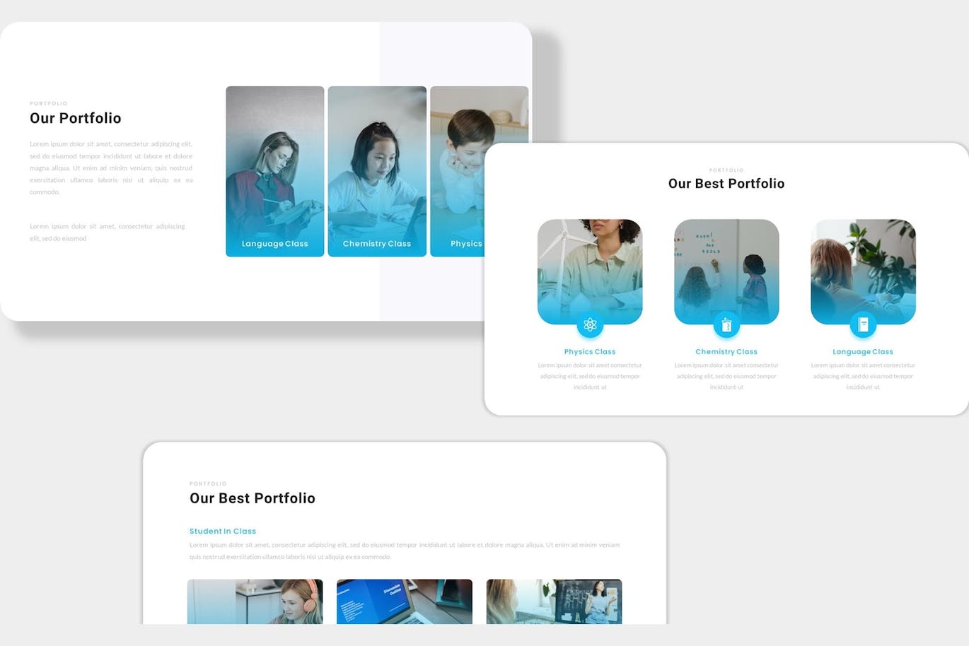 学校教育演示PPT模板 Cation – Education School PowerPoint Template 幻灯图表 第4张-素材湾丨精选海外优质设计素材资源 学校教育演示PPT模板 Cation – Education School PowerPoint Template 幻灯图表 sucaiwan.com