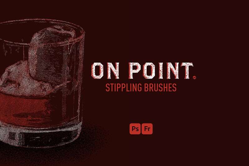 Photoshop点状图案笔刷 笔刷资源 sucaiwan.com