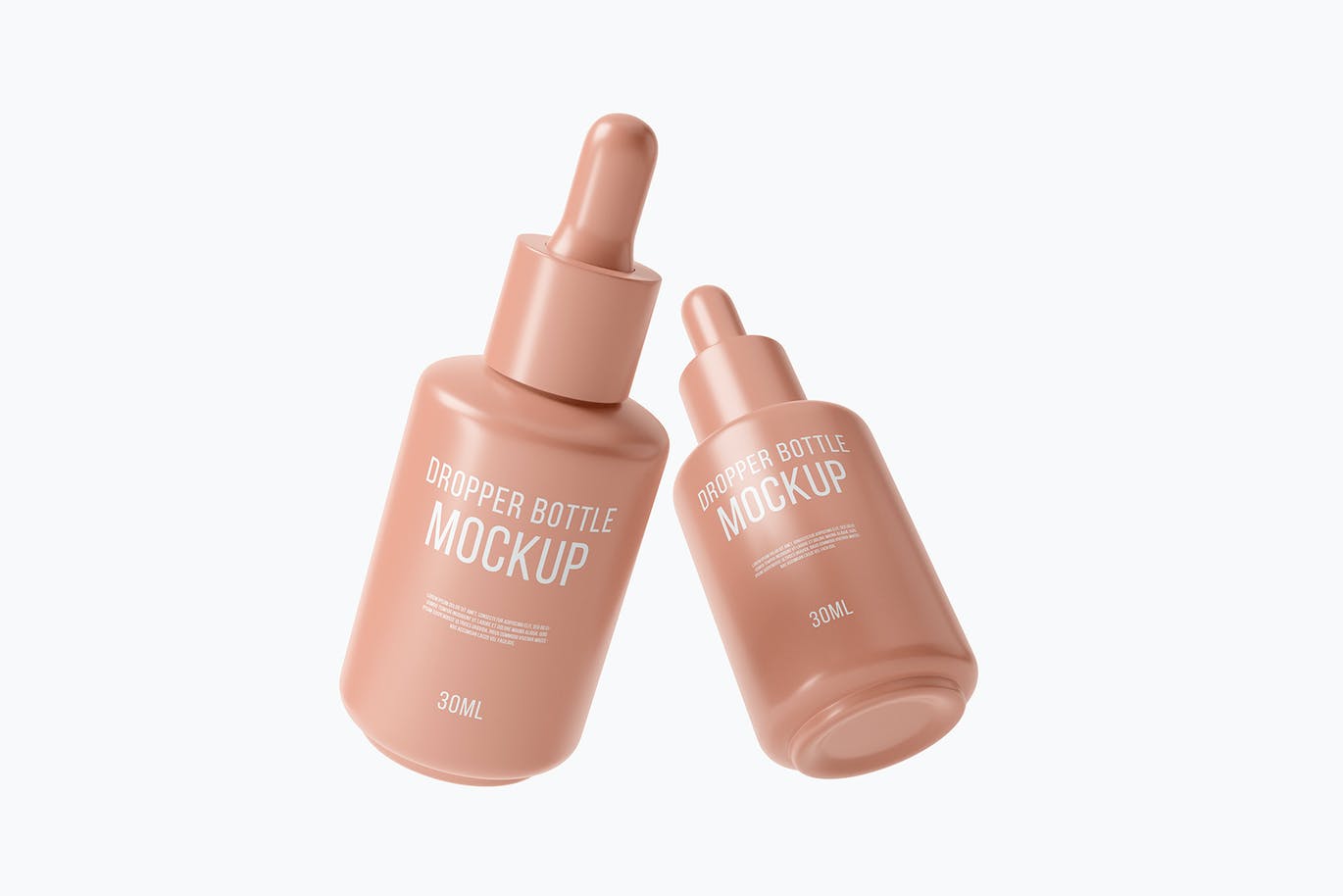 30ml滴管瓶包装设计样机v2 30ml Dropper Bottle Mockup Vol.2 样机素材 sucaiwan.com