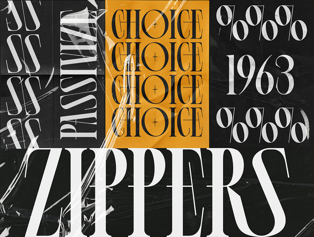 美观浓缩字体素材 设计素材 sucaiwan.com