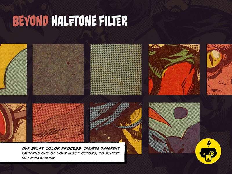 Affinity漫画复古纹理笔刷 笔刷资源 sucaiwan.com