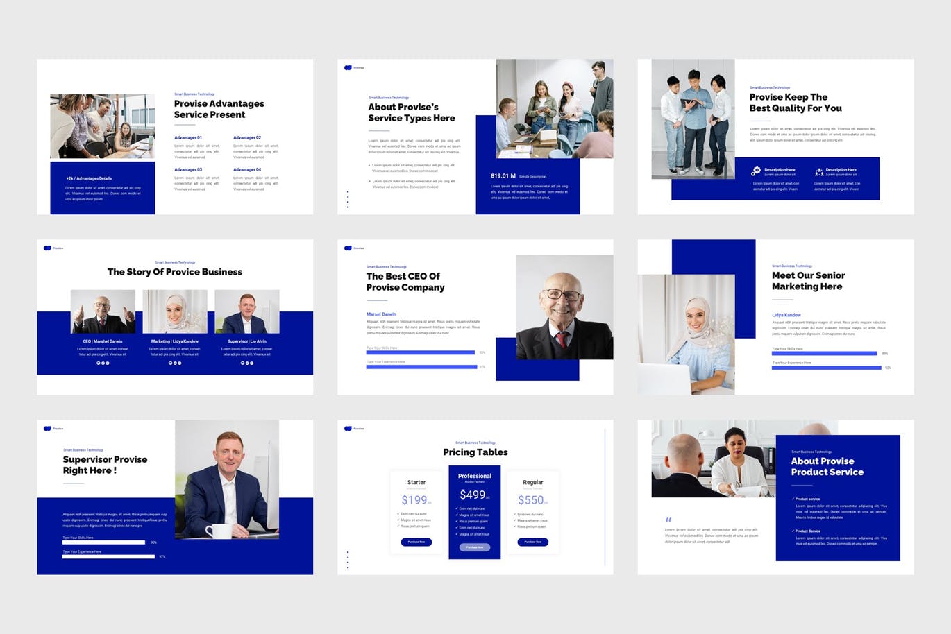 商业技术演示PPT模板 Provise – Business Technology PowerPoint Template 幻灯图表 第2张-素材湾丨精选海外优质设计素材资源 商业技术演示PPT模板 Provise – Business Technology PowerPoint Template 幻灯图表 sucaiwan.com