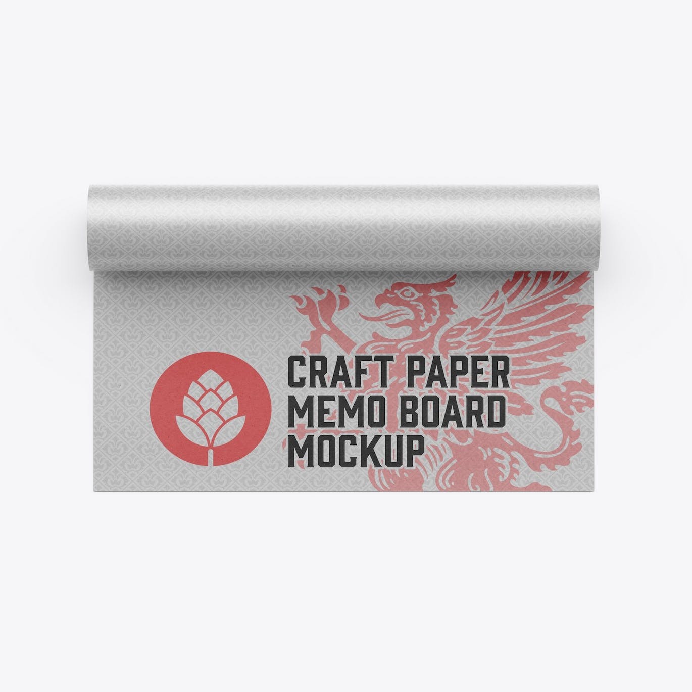 纸卷图案Logo设计样机 Paper Roll Mockup 样机素材 sucaiwan.com