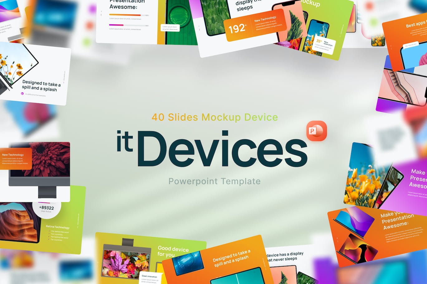 IT设备创意样机PowerPoint演示模板 It Device Creative Mockup PowerPoint Template 幻灯图表 第1张-素材湾丨精选海外优质设计素材资源 IT设备创意样机PowerPoint演示模板 It Device Creative Mockup PowerPoint Template 幻灯图表 sucaiwan.com