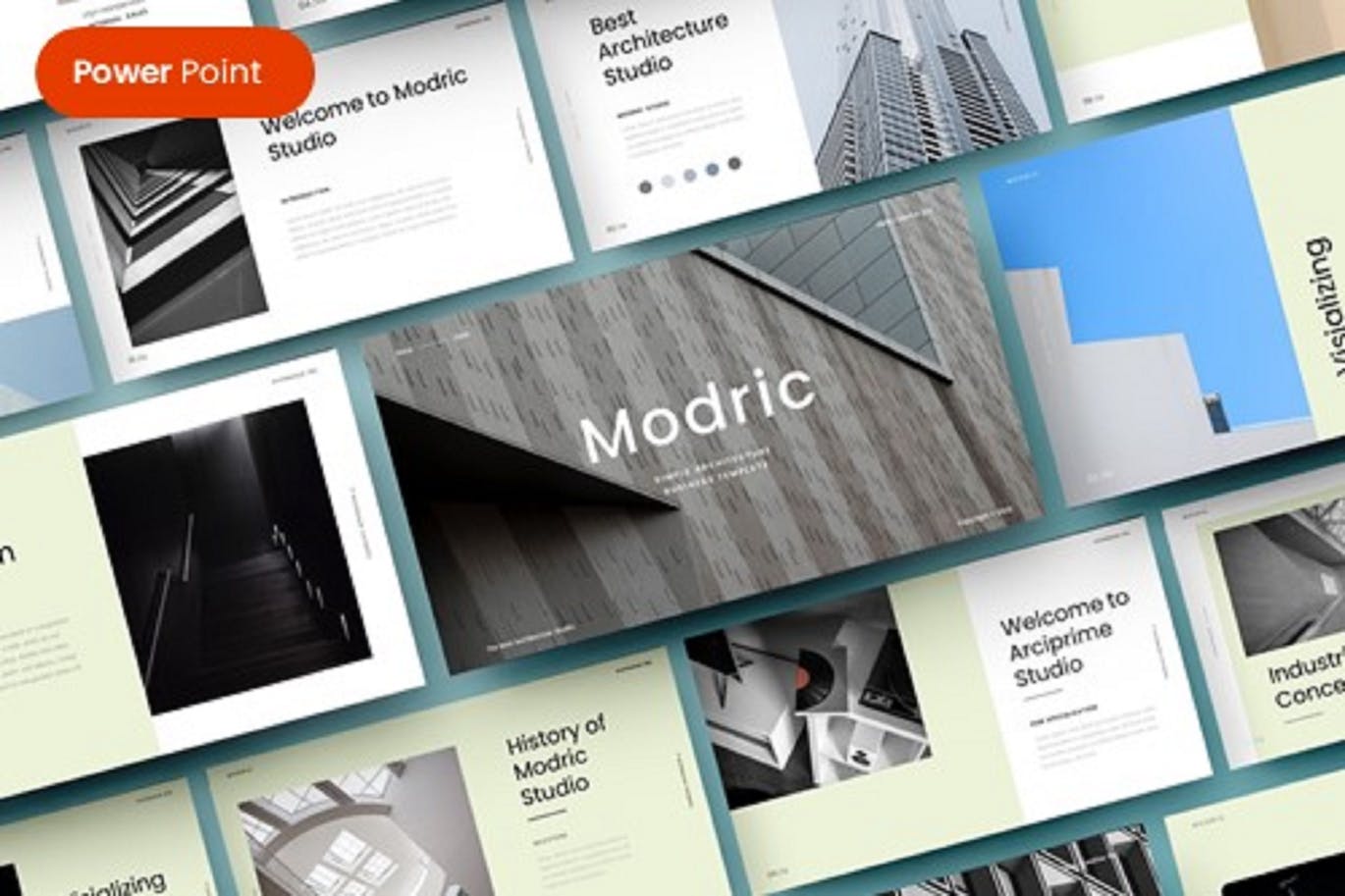 商业工作报告Powerpoint模板 Modric – Business PowerPoint Template 幻灯图表 第1张-素材湾丨精选海外优质设计素材资源 商业工作报告Powerpoint模板 Modric – Business PowerPoint Template 幻灯图表 sucaiwan.com