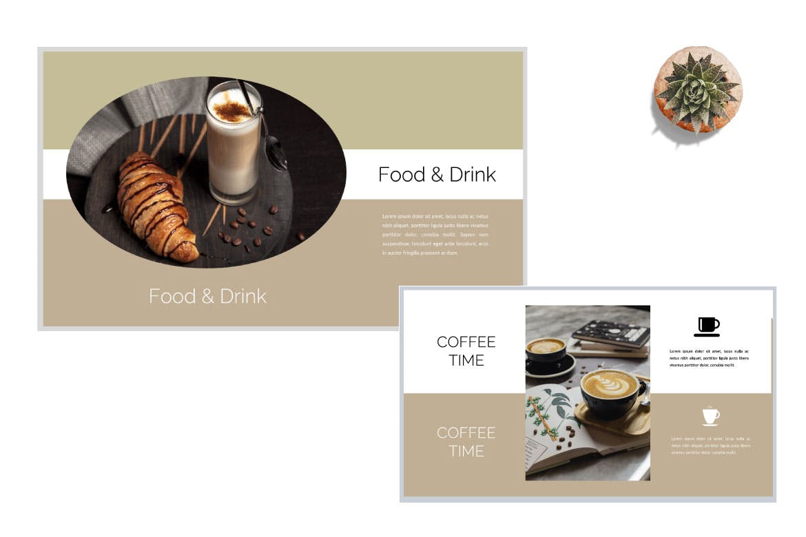 咖啡店创意演示PPT模板 Emily Coffee Shop – Creative Powerpoint Template 幻灯图表 第2张-素材湾丨精选海外优质设计素材资源 咖啡店创意演示PPT模板 Emily Coffee Shop – Creative Powerpoint Template 幻灯图表 sucaiwan.com