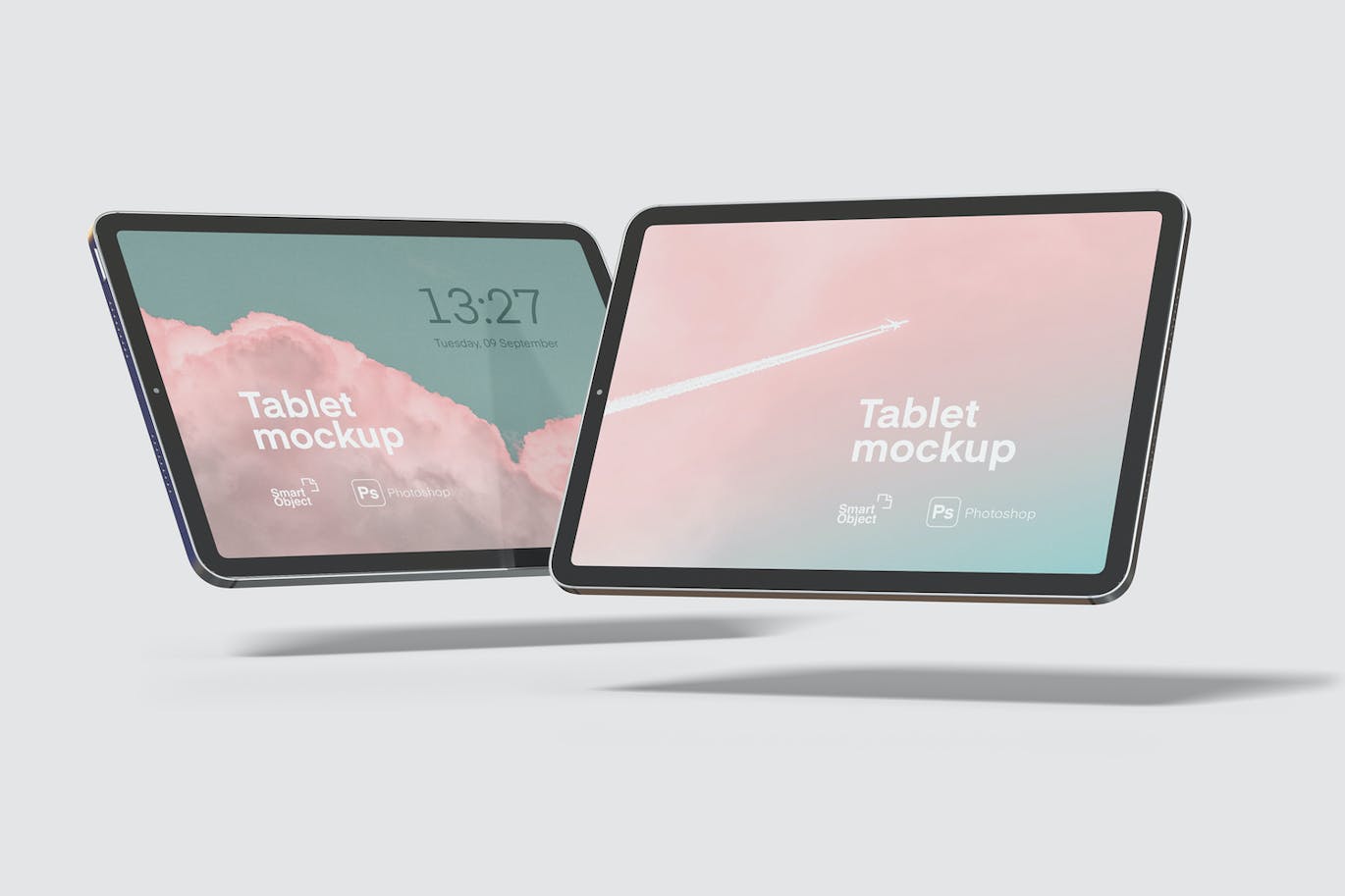 iPad Air 2022款苹果平板电脑样机 iPad Air 2022 Mockups 样机素材 sucaiwan.com