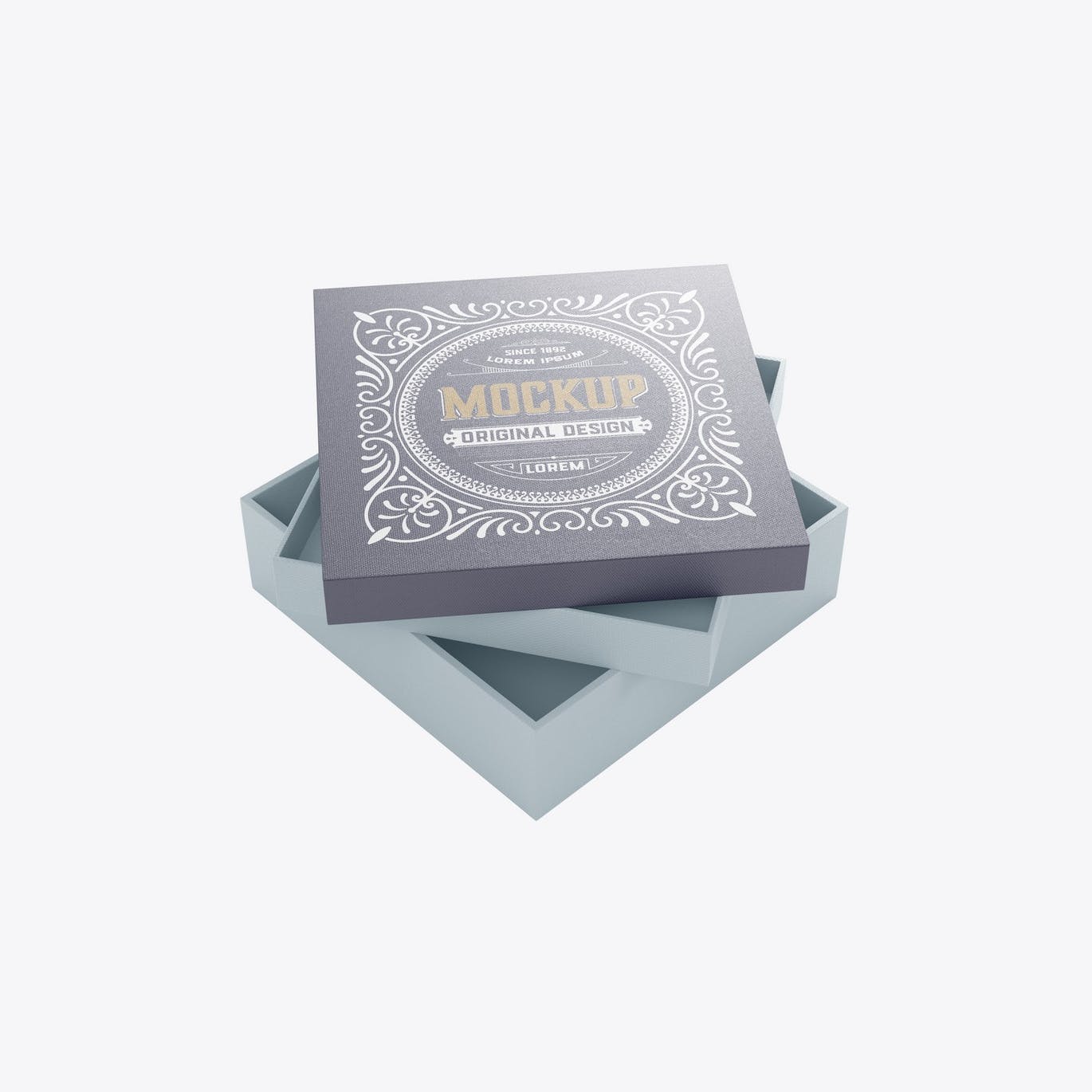 纸板箱/纸盒包装设计样机 Cardboard Box Mockup 样机素材 sucaiwan.com