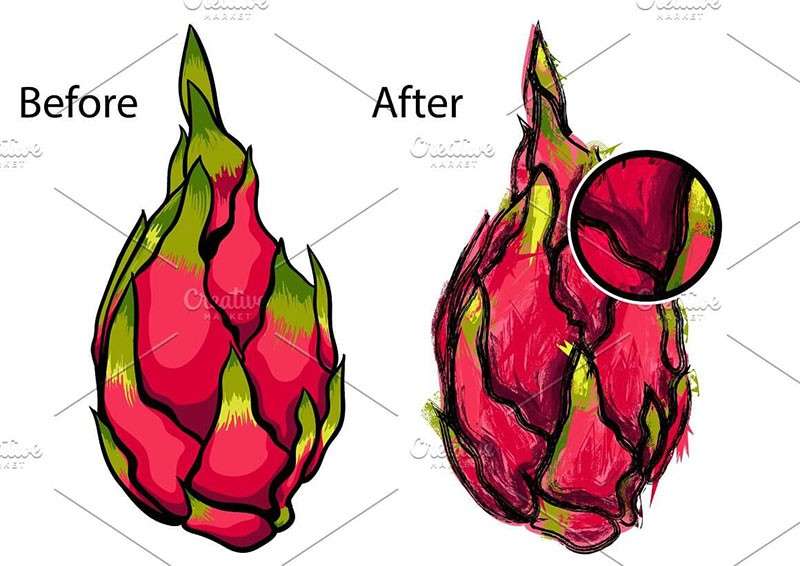 91个水墨油墨AI笔刷 笔刷资源 sucaiwan.com