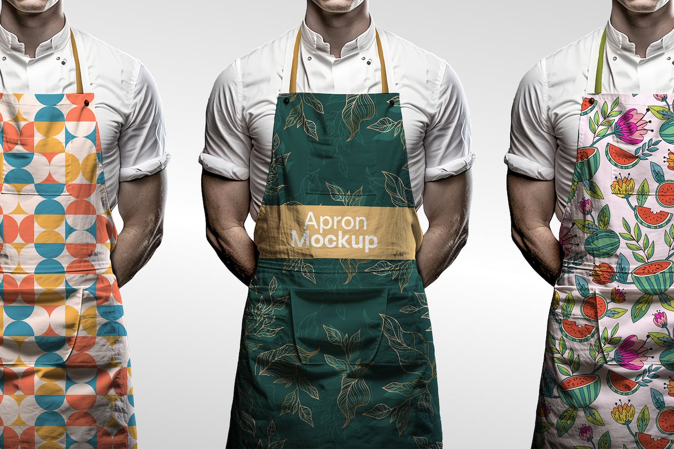 围裙图案设计样机 Apron Mockup 1.0 样机素材 sucaiwan.com