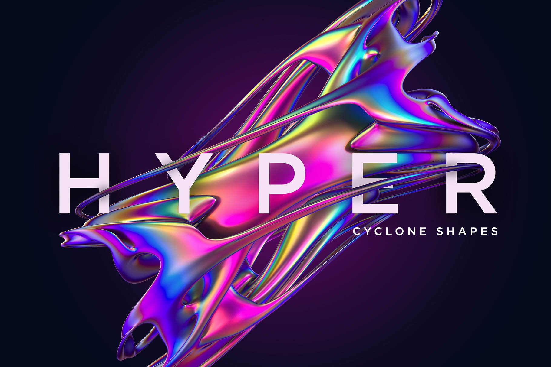24+高级全息霓虹抽象旋风扭曲形状图案 Hyper Abstract Cyclone Shapes 图片素材 第1张-素材湾丨精选海外优质设计素材资源 24+高级全息霓虹抽象旋风扭曲形状图案 Hyper Abstract Cyclone Shapes 图片素材 sucaiwan.com