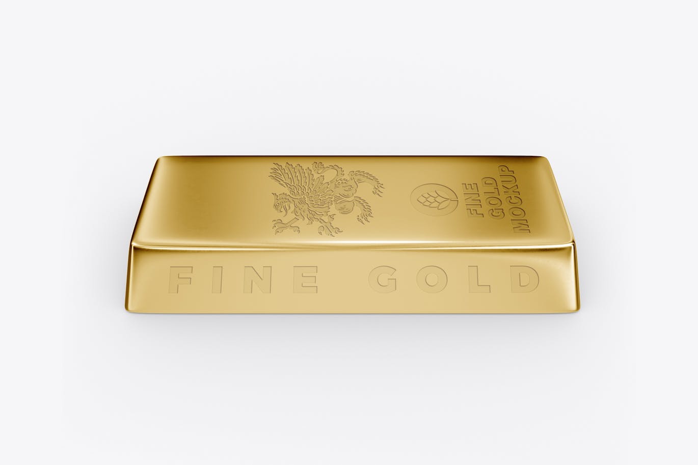 彩色金条品牌设计样机 Colorful Gold Bar Mockup 样机素材 sucaiwan.com