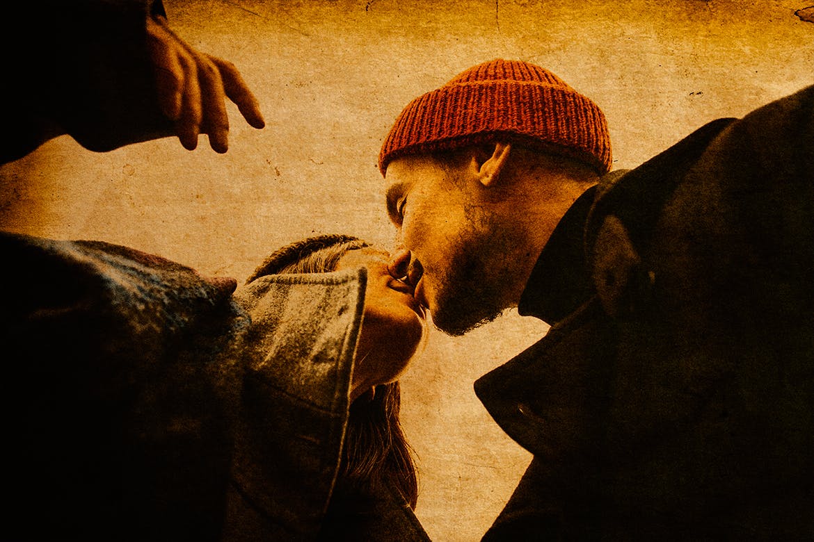 复古年代颗粒效果照片处理PS动作 Vintage Grain Photoshop Action 插件预设 sucaiwan.com