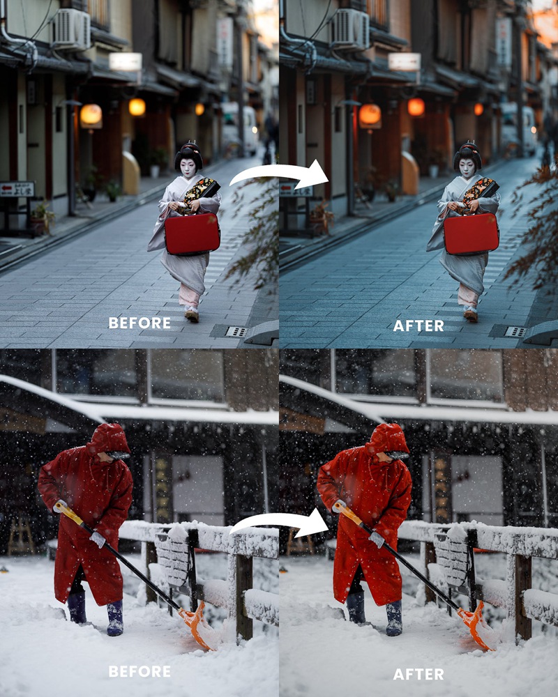 高质量城市街头都市建筑风景摄影照片调色LR预设 DELUXE Lightroom PRESET PACK 插件预设 第4张-素材湾丨精选海外优质设计素材资源 高质量城市街头都市建筑风景摄影照片调色LR预设 DELUXE Lightroom PRESET PACK 插件预设 sucaiwan.com