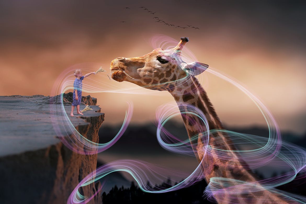 50个梦幻彩色几何线条照片叠层背景素材v2 50 Fantasy Photo Overlays – Vol. 2 图片素材 sucaiwan.com