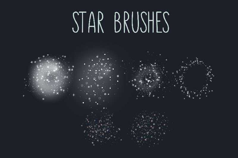 梦幻星空Procreate笔刷 笔刷资源 sucaiwan.com