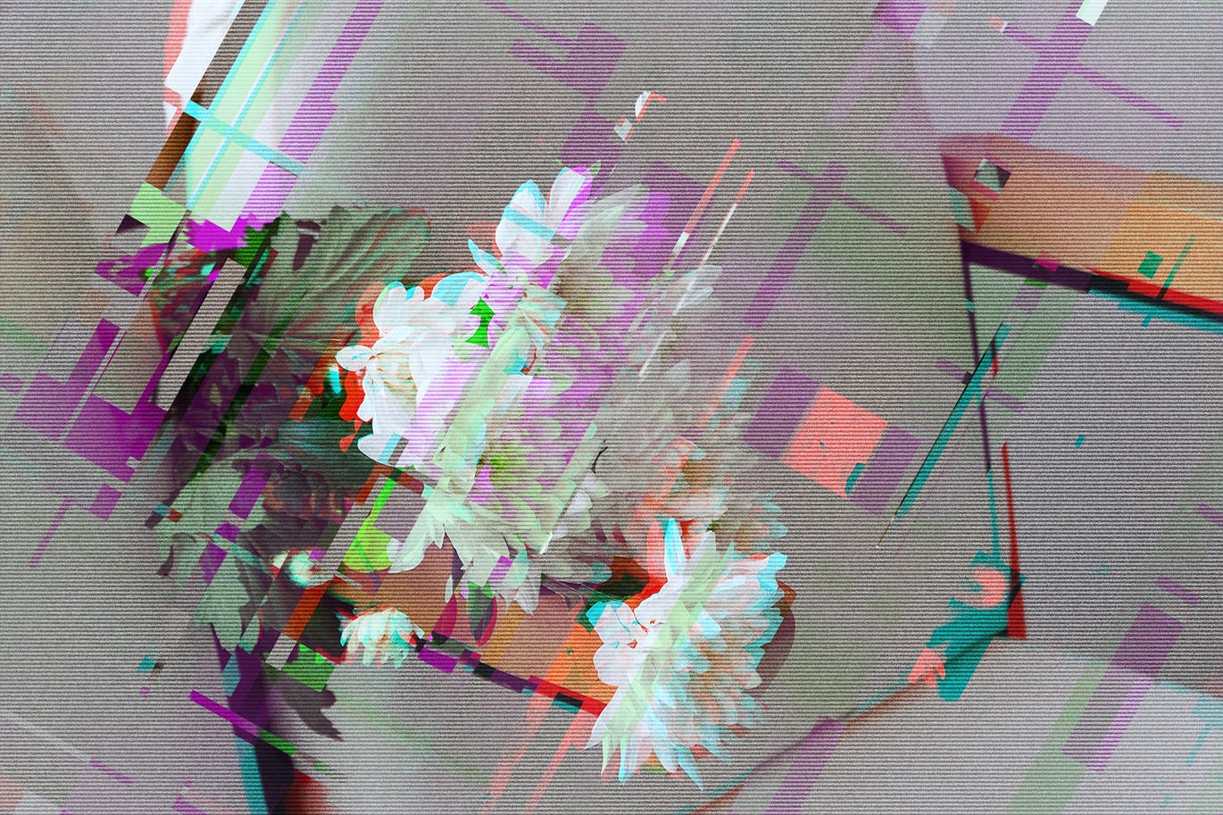 破碎故障失真效果海报模板 Cyber Glitch Effect for Posters 插件预设 sucaiwan.com