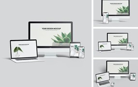 苹果产品多设备屏幕样机 Multi Device Mockup