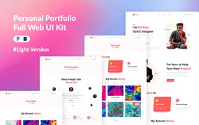 个人作品集网站Web UI 工具包