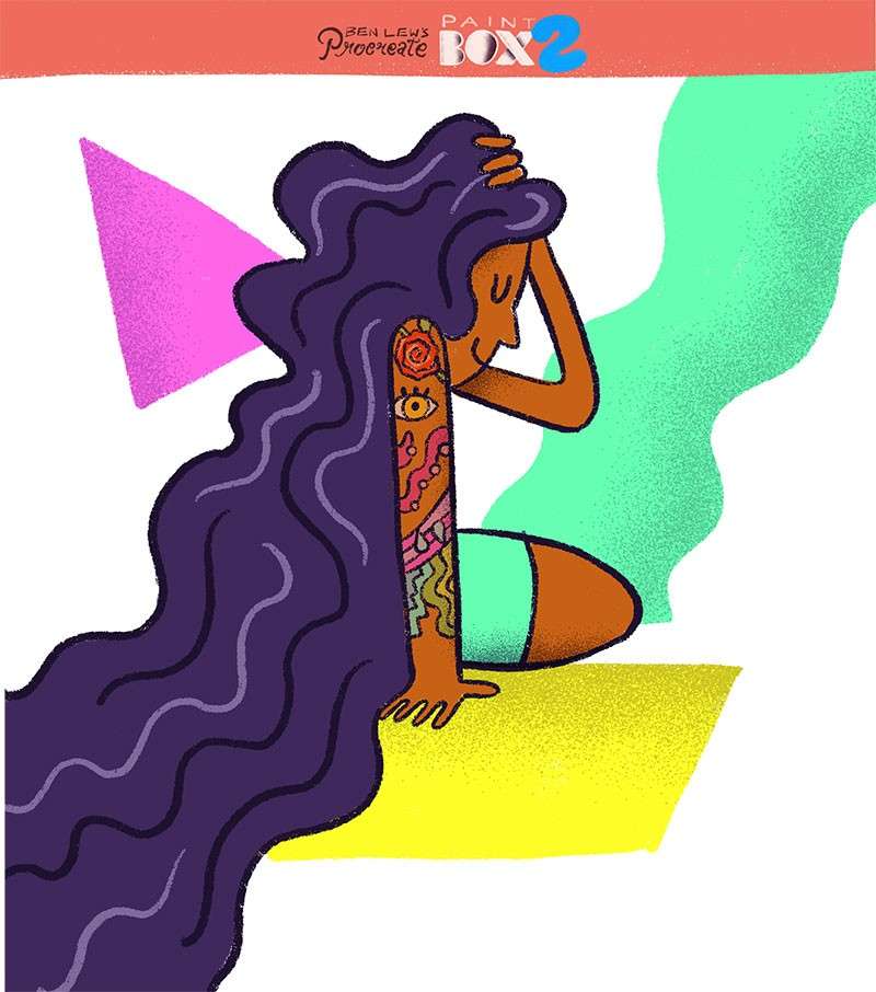 Procreate儿童插画笔刷套装 笔刷资源 sucaiwan.com