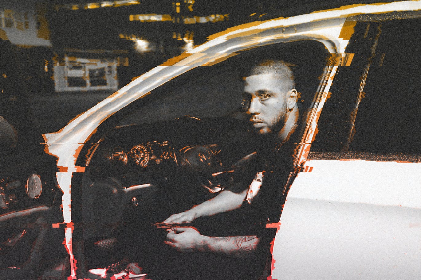 渐变故障失真效果海报模板 Gradient Glitch Effect for Posters 插件预设 sucaiwan.com