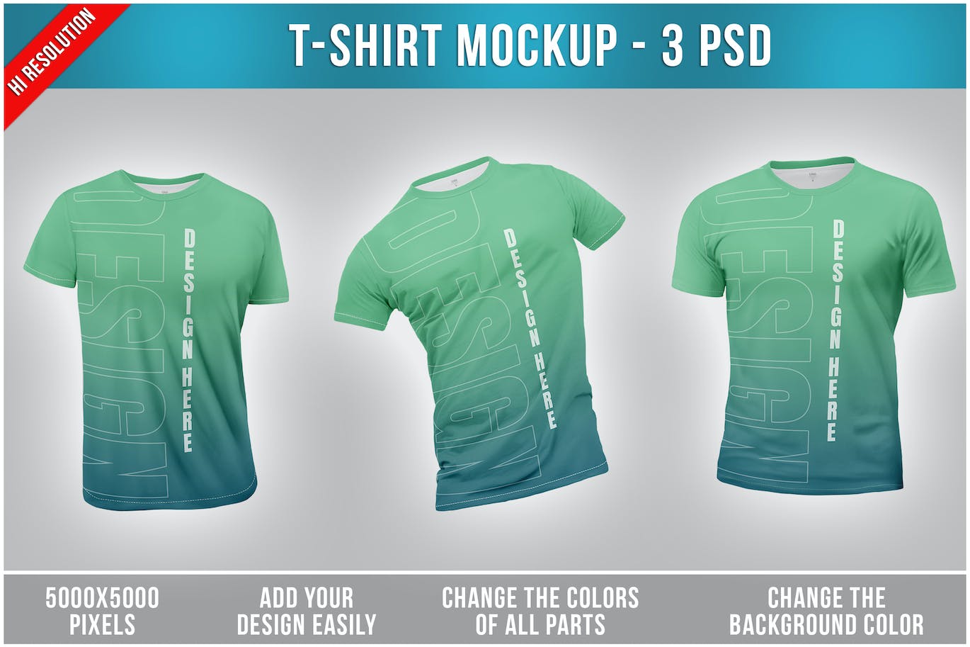 短袖T恤设计样机 T-Shirt Mockup 样机素材 sucaiwan.com