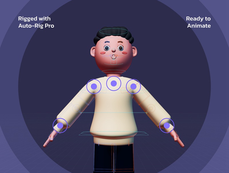 OU！趣味性和标志性特征的3D插图程序包 OUUU!!! 3D Illustration 设计素材 sucaiwan.com