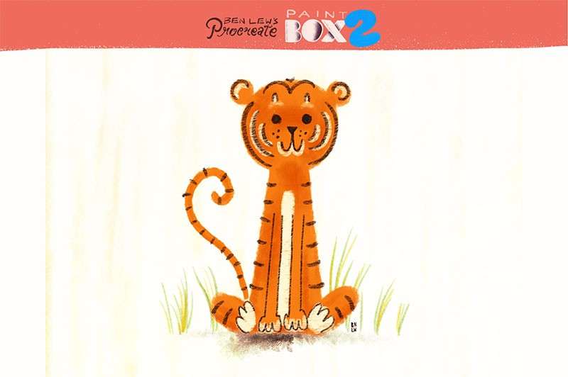 Procreate儿童插画笔刷套装 笔刷资源 sucaiwan.com