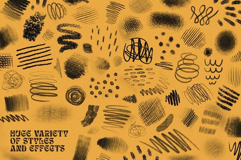 超现实素描大师PS+Procreate笔刷套装 笔刷资源 sucaiwan.com