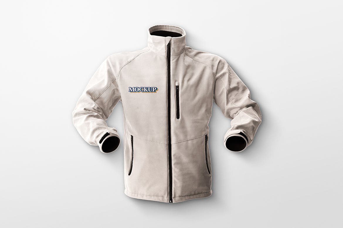 冬季夹克服装设计样机 Winter Jacket Mockup 样机素材 sucaiwan.com