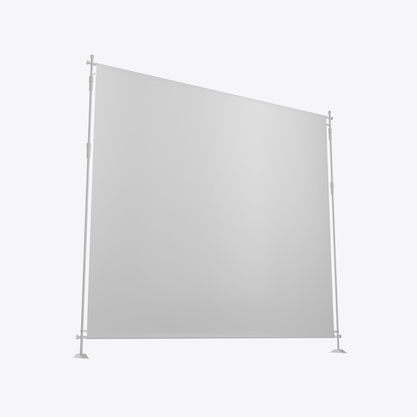 广告架海报广告展示样机 Advertising Stand Mockup 样机素材 sucaiwan.com