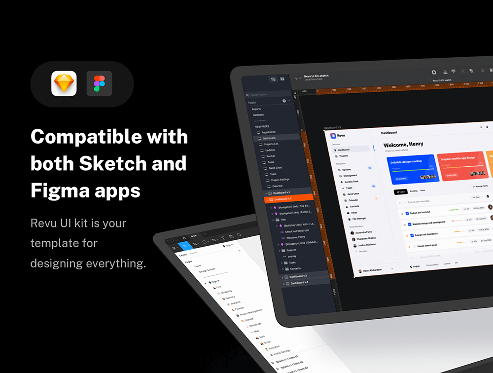 适用于SaaS初创公司的多用途UI套件 APP UI sucaiwan.com