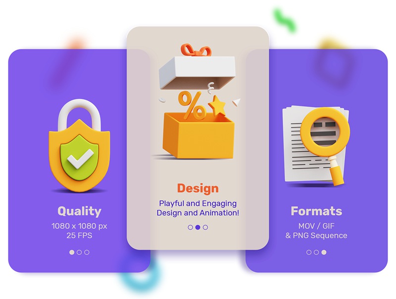 20个精美生动3D网站WEB营销动画包 HOP! Marketing 3D Animated Pack 图标素材 第10张-素材湾丨精选海外优质设计素材资源 20个精美生动3D网站WEB营销动画包 HOP! Marketing 3D Animated Pack 图标素材 sucaiwan.com