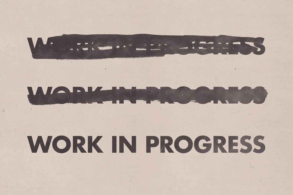 潮流做旧艺术反设计磨损污迹墨水毛笔笔刷素材合辑 Redaction Texture Collection 笔刷资源 sucaiwan.com