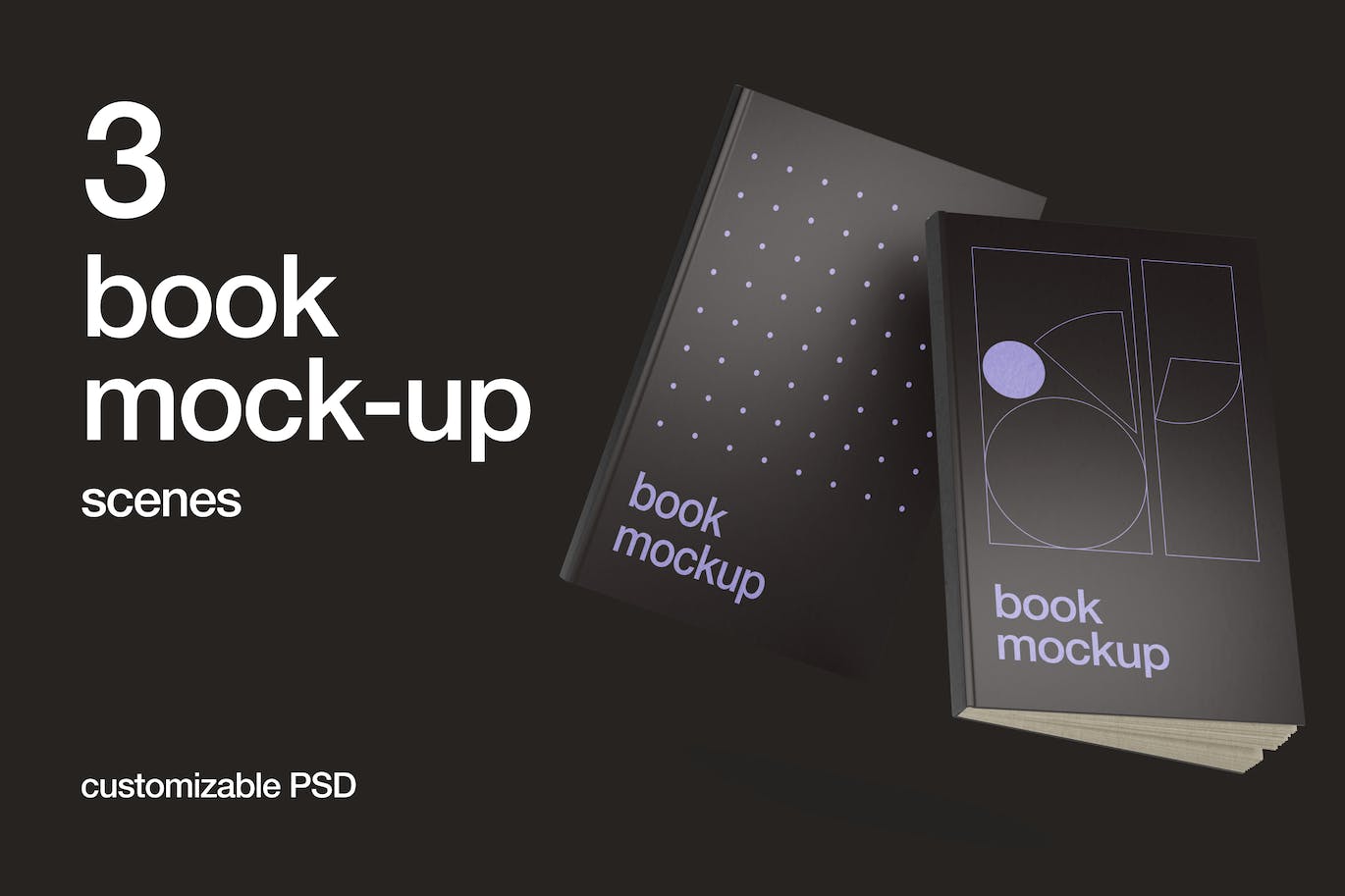 书籍效果图展示样机 Book Mockups 样机素材 sucaiwan.com