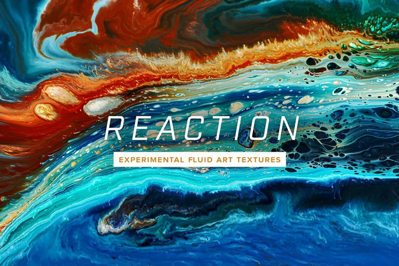 8K高分辨率动态有机液态流体抽象艺术纹理素材合辑 Reaction: 8K Fluid Art Textures 图片素材 sucaiwan.com