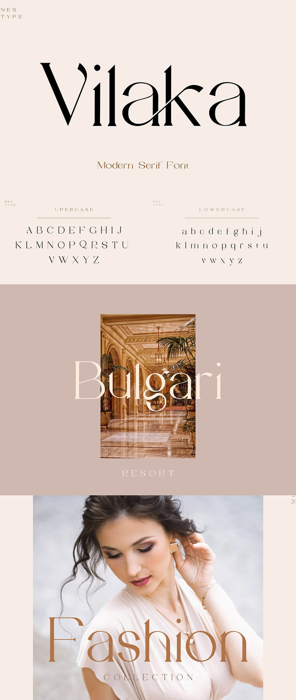 花式现代复古衬线字体素材 设计素材 sucaiwan.com