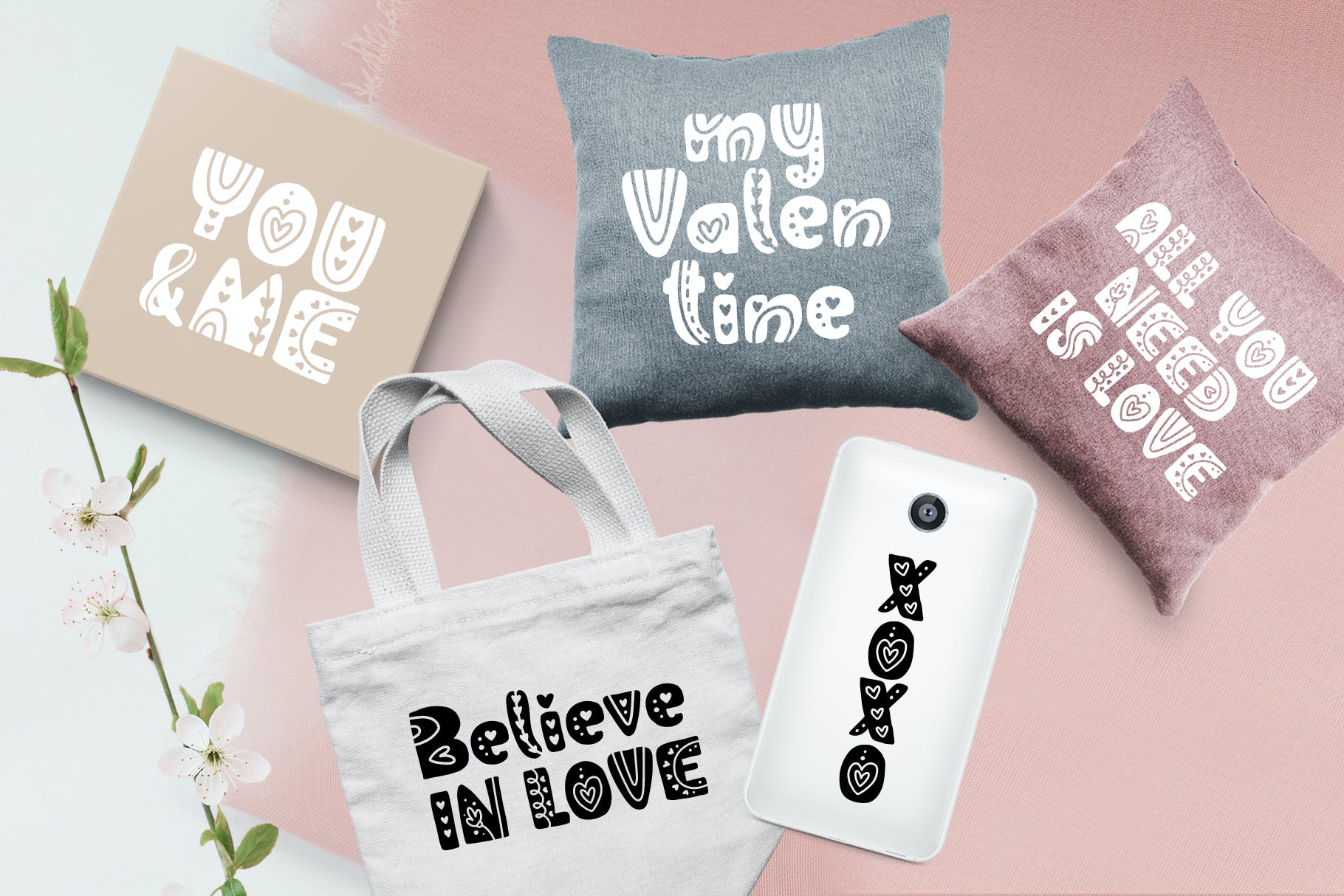 春季情人节手绘字体素材 Love Is Spring Hand Drawn Font 设计素材 第7张-素材湾丨精选海外优质设计素材资源 春季情人节手绘字体素材 Love Is Spring Hand Drawn Font 设计素材 sucaiwan.com